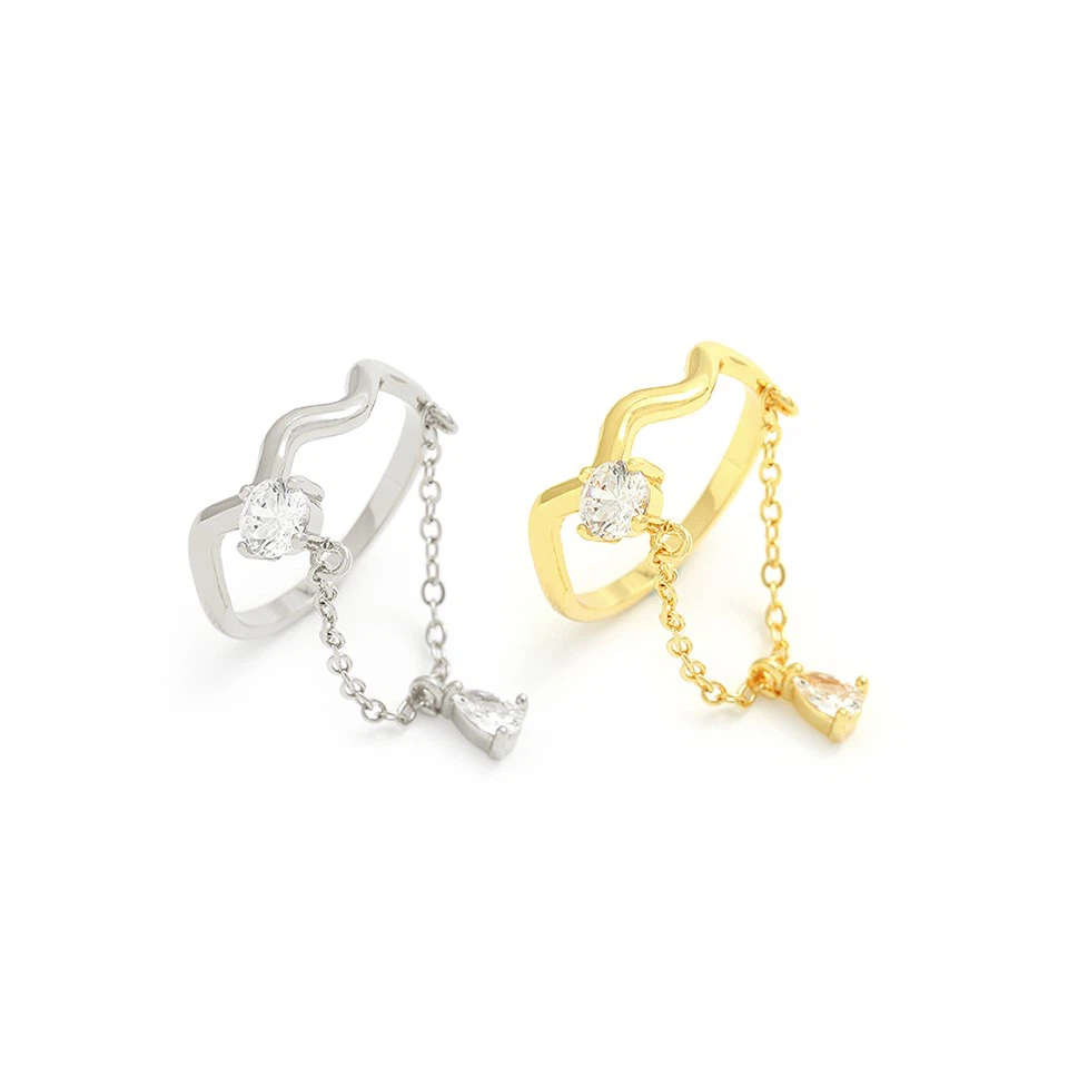 New Fashion Cz Ring נשים