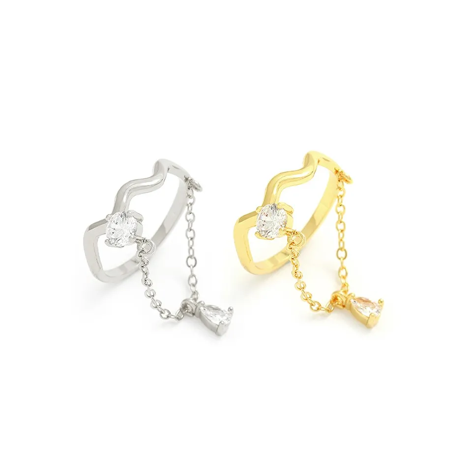 New Fashion Cz Ring נשים