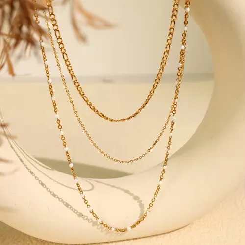 תכשיטי שרשרת לא לאבד צבע